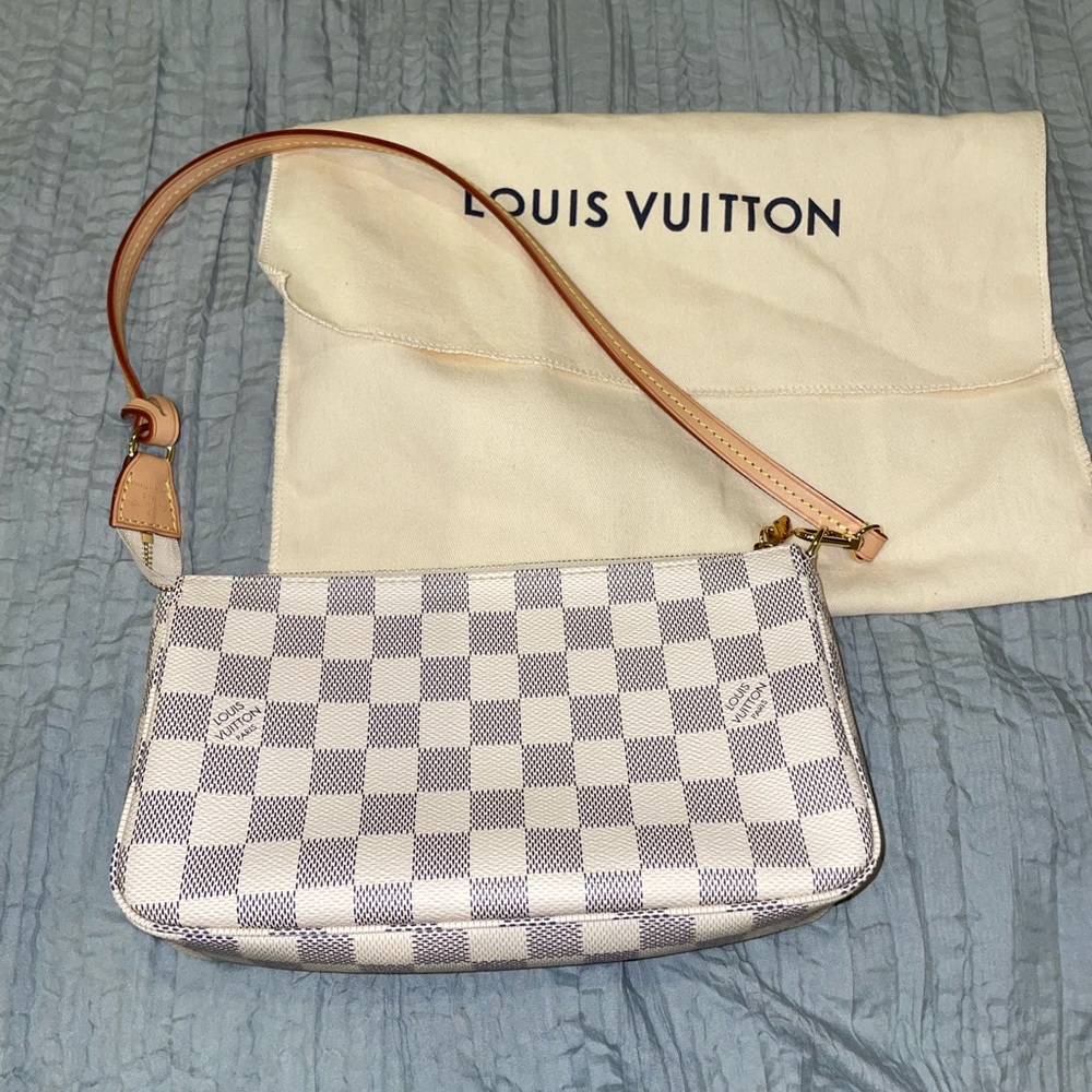 Louis Vuitton Damier Azur Pochette Accessories NM